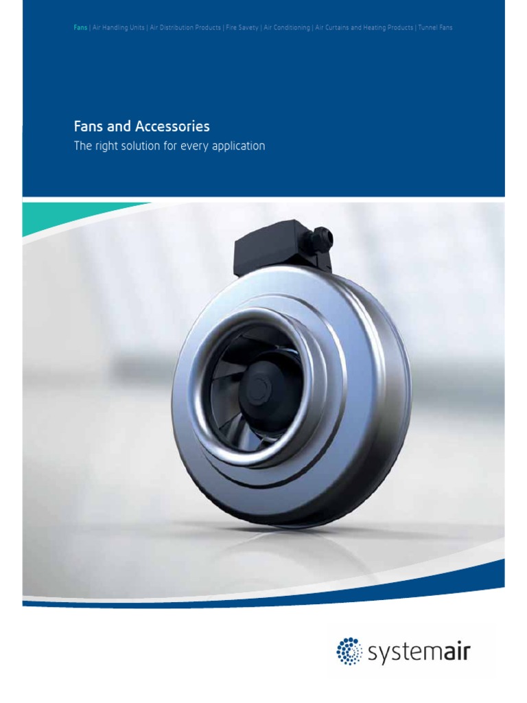 Fans Catalogue 2016 PDF PDF Ventilation (Architecture) Duct (Flow)