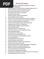 Arduino Project List