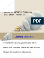 Introduction To Financial Statement Analysis: Topic