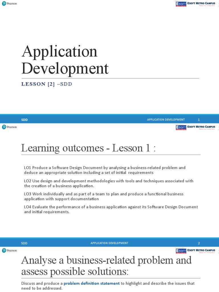 Software Design Document Guide | PDF | Software Development | Design