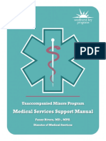 Southwest Key Unaccompanied Minors Program 2017 Medical Services Support Manual