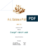 Libretto Aci, Galatea e Polifemo