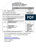 Rundown Pembukaan