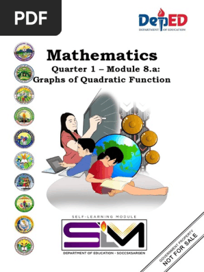 Final Mathematics G9 Q1 Module 8.a Graphs of Quadractic Function v1.0.0