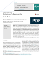 Estimation of Soil Permeability PDF