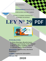 Grupo 5 - Ley 29973