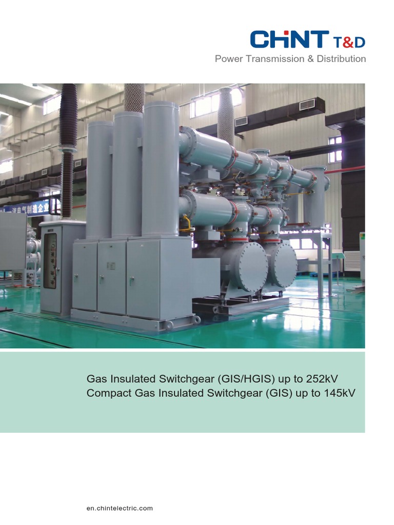 CHINT Gas Insulated Switchgear Overview | PDF | Switch | Electrical ...
