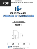 Instruction Manual For Operating and Maintenance: - Counter Clockwise Rotation