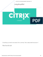 Citrix Licensing Demystified - Understanding the Key Components