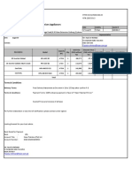 Subject: Quotation of Supply of Electronices Appliances