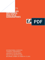 Entangled Histories, Multiple Geographies: Book of Abstracts