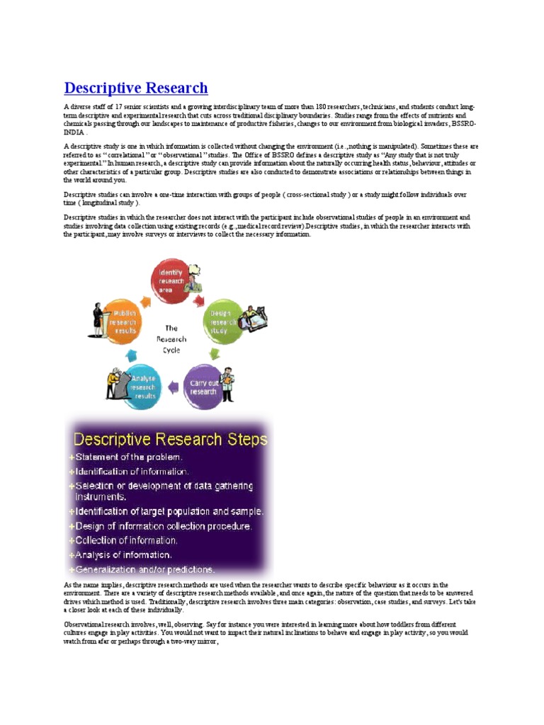 Descriptive Research A Recipe For Inconsistent Results - uh0ow3m