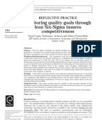Monitoring Quality Goals Through Lean Si PDF