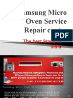 Samsung Micro Oven Service Repair Center: The Best Brand in India