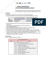 Jadwal Wawancara Posko Ukt Batch 2