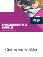 5 Operacionalización de Variables 2020