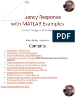 Frequency Response With MATLAB Examples