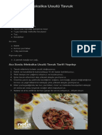 Acı Soslu Meksika Usulü Tavuk - Nefis Yemek Tarifleri PDF