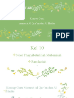 Kel 10 (Konsep Guru Menurut Al Qur'an Dan Al Hadits)