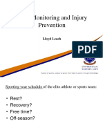Load Monitoring and Injury Prevention