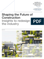 WEF Shaping Future Construction