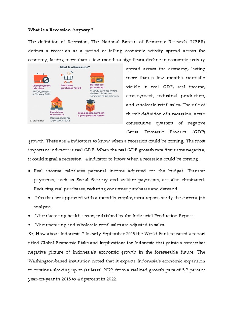 Understanding Recession Basics | PDF | Social Science