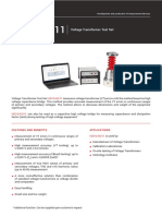Voltage Transformer Test Set M210 - M211 PDF