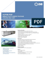 Acpsb-Pqp: Mobile Utility Energy Package Cooling Only Unit