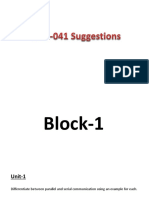 bcs-041 Suggestions PDF
