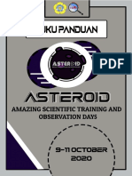 Buku Panduan Lomba Esai Nasional Asteroid 2020