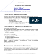 Control Costos Indirectos Fabricacion