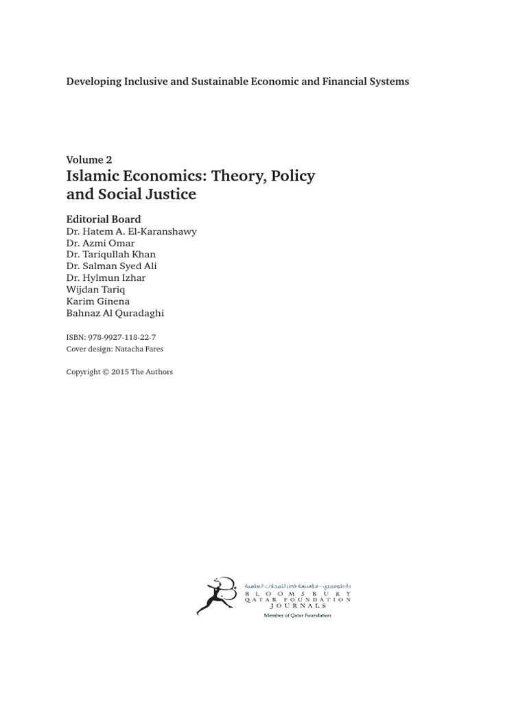 Islamic Economics PDF | PDF | Islamic Banking And Finance | Economics