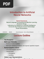 Introduction To Artificial Neural Networks