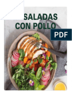 Ensaladas con pollo