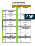 Jadwal Penguatan Teknis Administratif Angkatan Iv