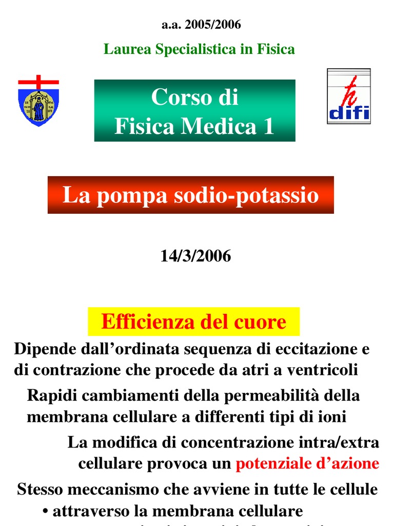 La Pompa sodiopotassio