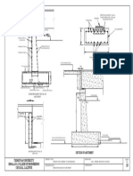 Reinforcement detailing of abutment and dirt wall