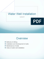 Water Well Installation