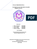 Tugas Terstruktur 1-Deskripsi Konsep Dasar Metode Analisis Perencanaan (Kelompok 6)