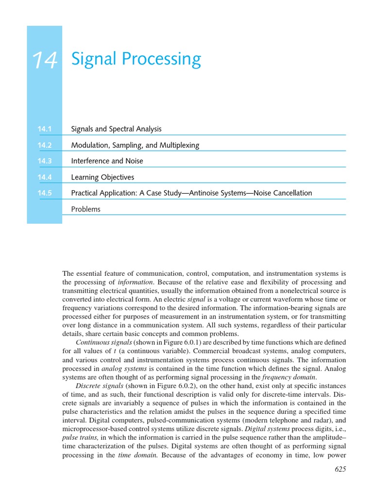 Signal Processing Essentials | PDF | Modulation | Distortion