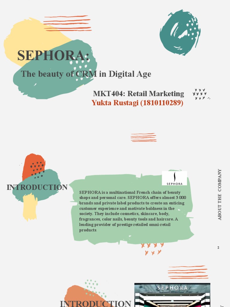 SEPHORA's CRM Strategy Drives Beauty Insider Loyalty | PDF | Retail | Brand