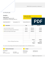 A4 Invoice PDF