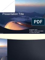 Presentation Title by Presenter Name