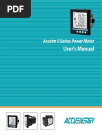 Acuvim II Power Meter User Manual 1040E1303