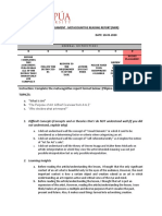 A1 - Assignment - Metacognitive Reading Report (MRR) Class No.: DATE: 28-05-2020 NAME (LN, FN, MI.)