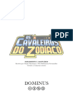 Dominus Cavaleiros Do Zodíaco - Suplemento I PDF