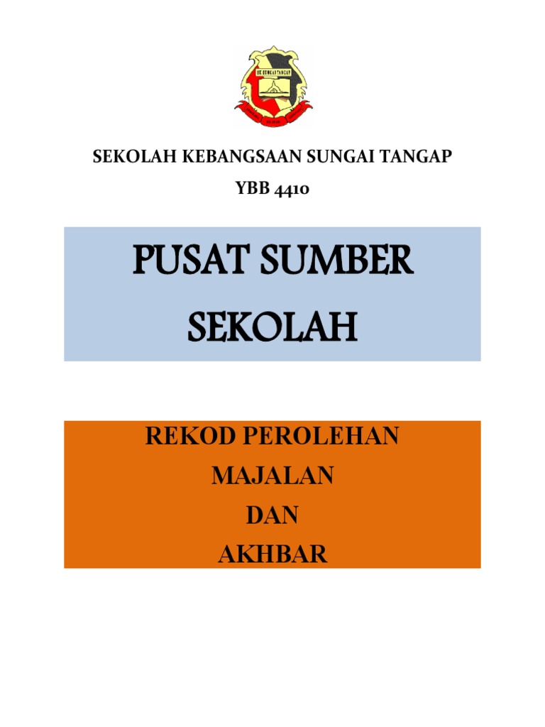 Caver Rekod Perolehan Majalah Dan Surat Khabar | PDF