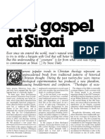 [DAILY Steve] Tbe gospel at Sinai (Ministry 1983-03)