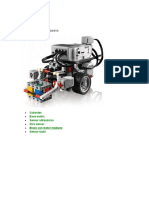 Plan prototipo LEGO EV3 para transporte material radioactivo