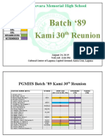 Batch 89 Registration Final Counting